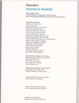 CD/DVD Marc Sinan: Hasretim – Journey To Anatolia