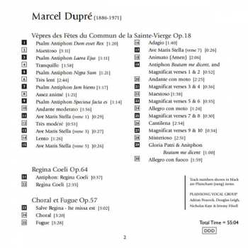 CD Marcel Dupré: Complete Organ Works Vol.11