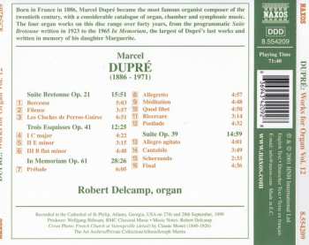 CD Marcel Dupré: Works For Organ Vol. 12