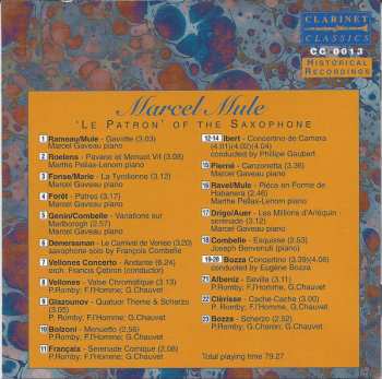 CD Marcel Mule: 'Le Patron' Of The Saxophone