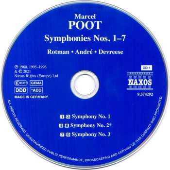 2CD The Moscow Symphony Orchestra: Symphonies Nos. 1–7