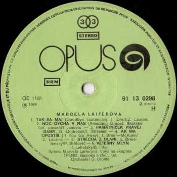 LP Marcela Laiferová: Marcela Laiferová