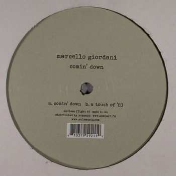 Album Marcello Giordani: Comin' Down