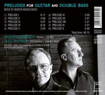 CD Piotr Lemańczyk: Preludes For Guitar And Double Bass