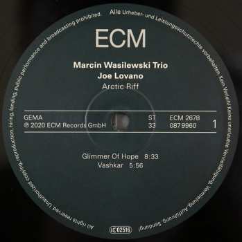 2LP Joe Lovano: Arctic Riff