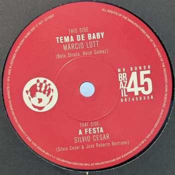 SP Silvio Cesar: Tema De Baby / A Festa