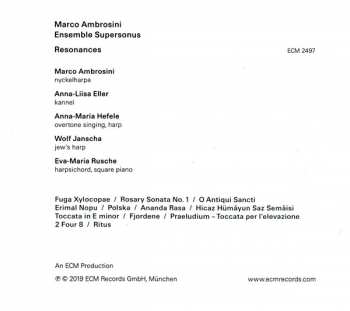 CD Marco Ambrosini: Resonances