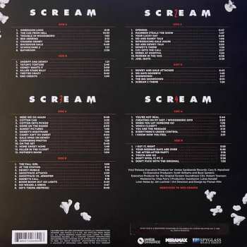 4LP/Doos Marco Beltrami: Scream (Original Motion Picture Soundtracks) LTD | CLR