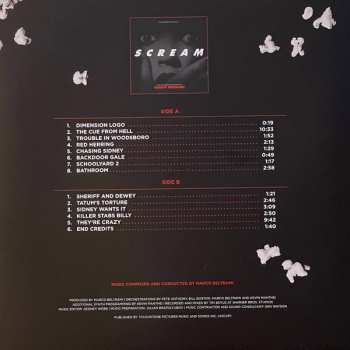 4LP/Doos Marco Beltrami: Scream (Original Motion Picture Soundtracks) LTD | CLR