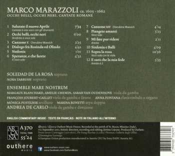 CD Ensemble Mare Nostrum: Occhi Belli, Occhi Neri (Cantate Romane)