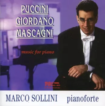 Puccini Giordano Mascagni Music For Piano