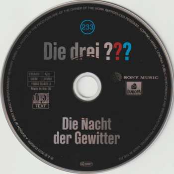 CD Marco Sonnleitner: Die Drei ??? 233 - Die Nacht Der Gewitter