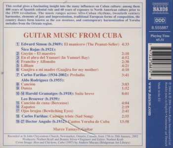 CD Marco Tamayo: Guitar Music From Cuba (Cancion De Cuna)