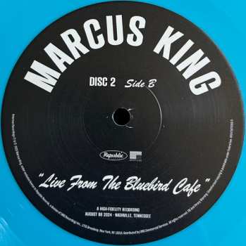 2LP Marcus King: Live From The Bluebird Cafe CLR