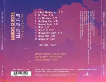 CD Marcus Klossek Electric Trio: Time Was Now