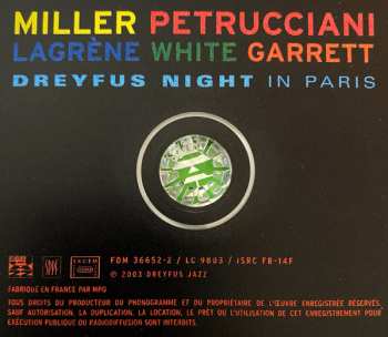 CD Marcus Miller: Dreyfus Night In Paris
