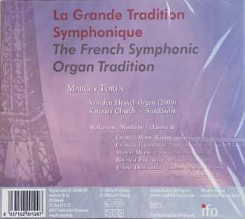CD Marcus Torén: La grande tradition symphonique (The French symphonic organ tradition)