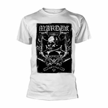 Merch Marduk: Tričko Frontschwein (white) XXXL