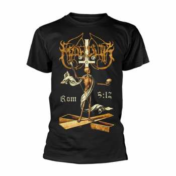 Merch Marduk: T-shirt Rom 5:12 (gold)
