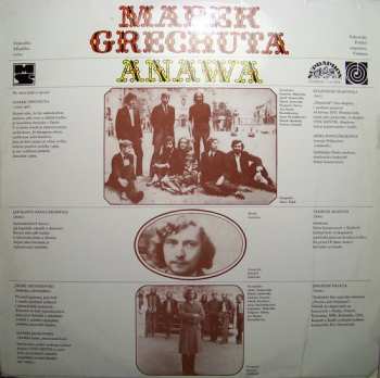 LP Marek Grechuta & Anawa: Marek Grechuta Anawa