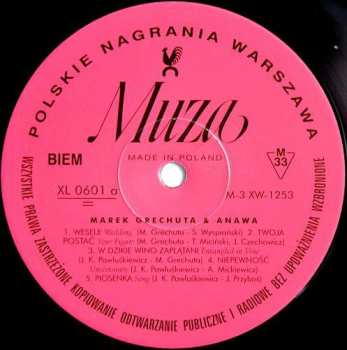 LP Marek Grechuta & Anawa: Anawa