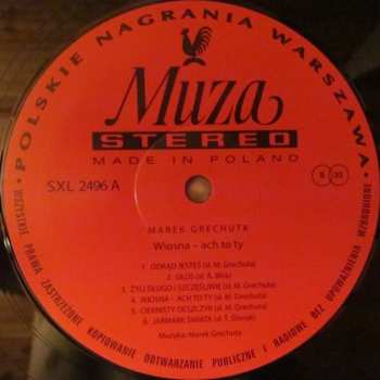 LP Marek Grechuta & Anawa: Wiosna - Ach To Ty
