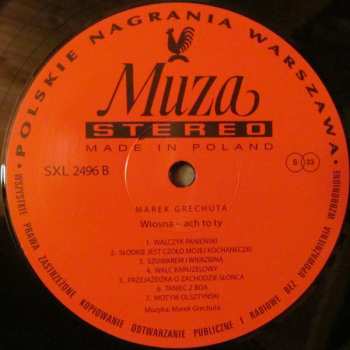 LP Marek Grechuta & Anawa: Wiosna - Ach To Ty