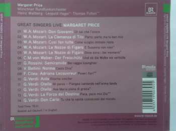 CD Münchner Rundfunkorchester: Great Singers Live Margaret Price