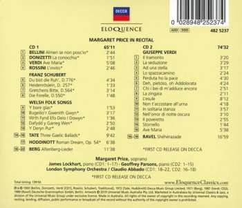 2CD Margaret Price: Margaret Price In Recital