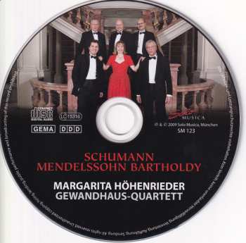 CD Gewandhaus-Quartett Leipzig: Schumann / Mendelssohn Bartholdy