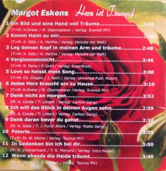 CD Margot Eskens: Herz Ist Trumpf