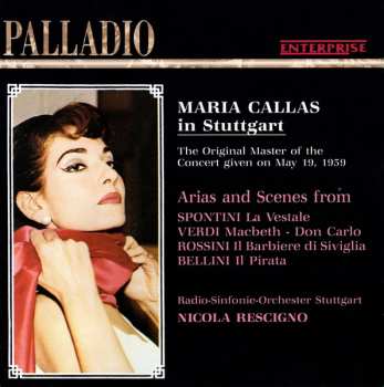 CD Maria Callas: Maria Callas In Stuttgart