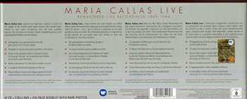 42CD/Doos/3Blu-ray Maria Callas: Maria Callas Live Remastered Recordings 1949 - 1964