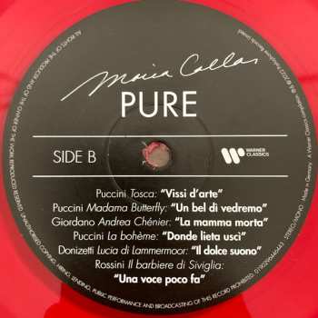 LP Maria Callas: Pure  LTD | CLR