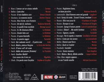 2CD Maria Callas: Viva La Diva