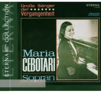 Maria Cebotari, Sopran