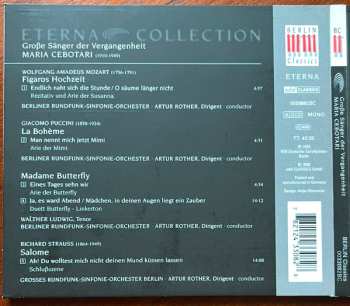 CD Maria Cebotari: Maria Cebotari, Sopran
