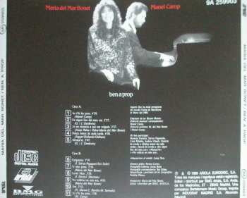 CD Maria Del Mar Bonet: Ben A Prop