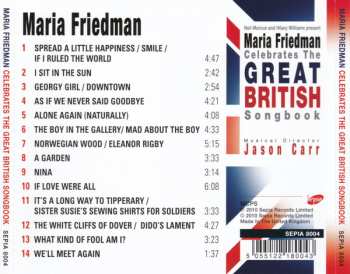 CD Maria Friedman: Maria Friedman Celebrates The Great British Songbook