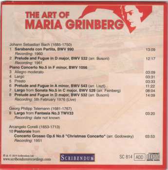 34CD/Doos Maria Grinberg: The Art Of Maria Grinberg