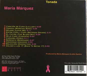 CD Maria Marquez: Tonada