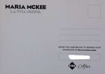 2LP Maria McKee: La Vita Nuova