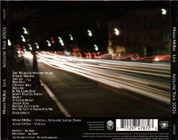 CD Maria McKee: Live Acoustic Tour 2006