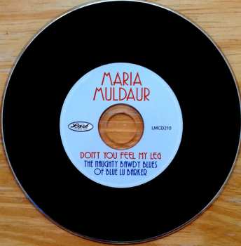 CD Maria Muldaur: Don't You Feel My Leg: The Naughty Bawdy Blues Of Blue Lu Barker
