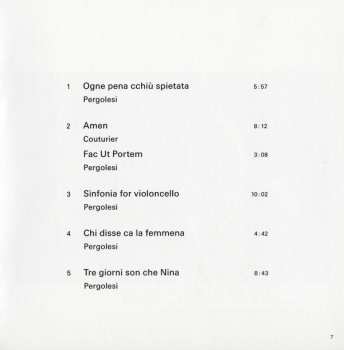 CD Anja Lechner: Il Pergolese