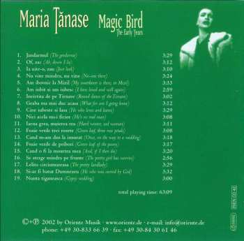 CD Maria Tănase: Magic Bird (The Early Years)
