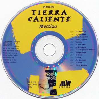 CD Mariachi Tierra Caliente: Mestiza