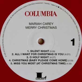 LP Mariah Carey: Merry Christmas LTD