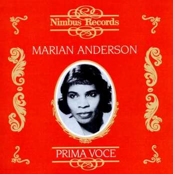 Album Marian Anderson: Prima Voce