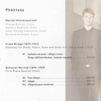 CD Bohuslav Martinů: Phantasy